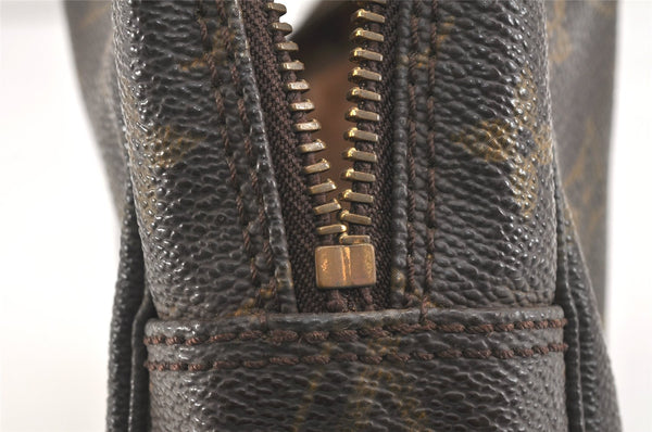 Auth Louis Vuitton Monogram Trousse Toilette 23 Clutch Bag M47524 Junk 3271K