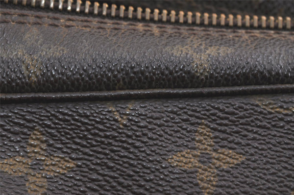 Auth Louis Vuitton Monogram Trousse Toilette 23 Clutch Bag M47524 Junk 3271K