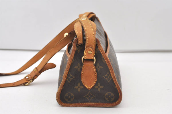 Auth Louis Vuitton Monogram Popincourt Long Shoulder Cross Bag M40008 LV 3272J