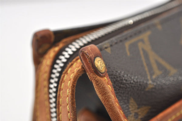 Auth Louis Vuitton Monogram Popincourt Long Shoulder Cross Bag M40008 LV 3272J