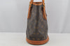 Authentic Louis Vuitton Monogram Bucket PM Shoulder Tote Bag M42238 Junk 3273J