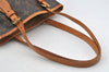 Authentic Louis Vuitton Monogram Bucket PM Shoulder Tote Bag M42238 Junk 3273J