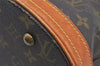 Authentic Louis Vuitton Monogram Bucket PM Shoulder Tote Bag M42238 Junk 3273J
