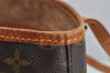 Authentic Louis Vuitton Monogram Bucket PM Shoulder Tote Bag M42238 Junk 3273J