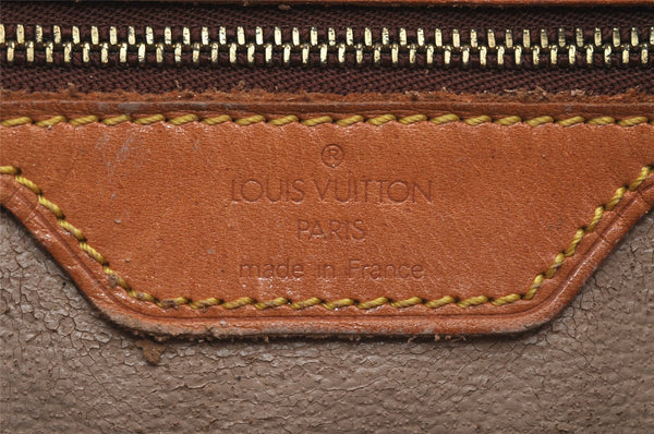 Authentic Louis Vuitton Monogram Bucket PM Shoulder Tote Bag M42238 Junk 3273J