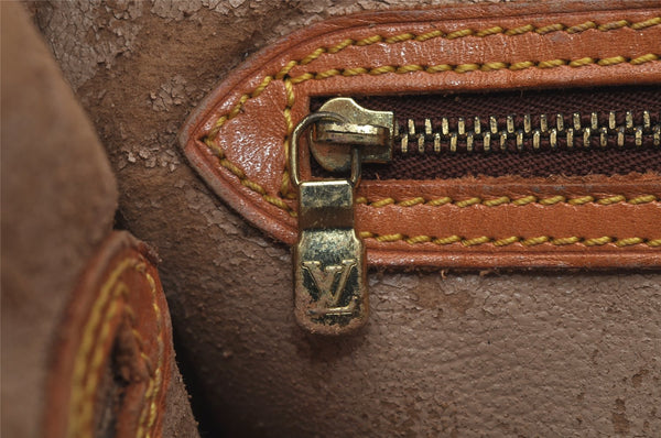 Authentic Louis Vuitton Monogram Bucket PM Shoulder Tote Bag M42238 Junk 3273J