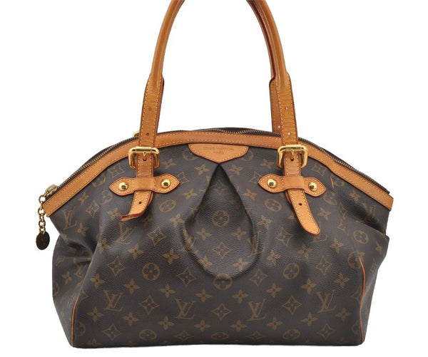 Authentic Louis Vuitton Monogram Tivoli GM Hand Tote Bag M40144 LV 3274J