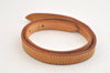 Authentic Louis Vuitton Leather Shoulder Strap For Bucket PM 27.6" Beige 3274K