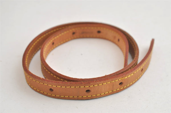 Authentic Louis Vuitton Leather Shoulder Strap For Bucket PM 27.6" Beige 3274K