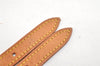 Authentic Louis Vuitton Leather Shoulder Strap For Bucket PM 27.6" Beige 3274K