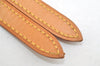 Authentic Louis Vuitton Leather Shoulder Strap For Bucket PM 27.6" Beige 3274K