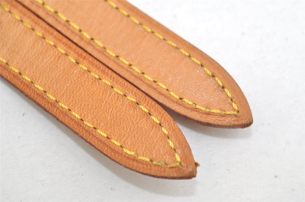 Authentic Louis Vuitton Leather Shoulder Strap For Bucket PM 27.6" Beige 3274K