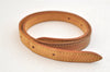 Authentic Louis Vuitton Leather Shoulder Strap For Bucket PM 27.6" Beige 3274K