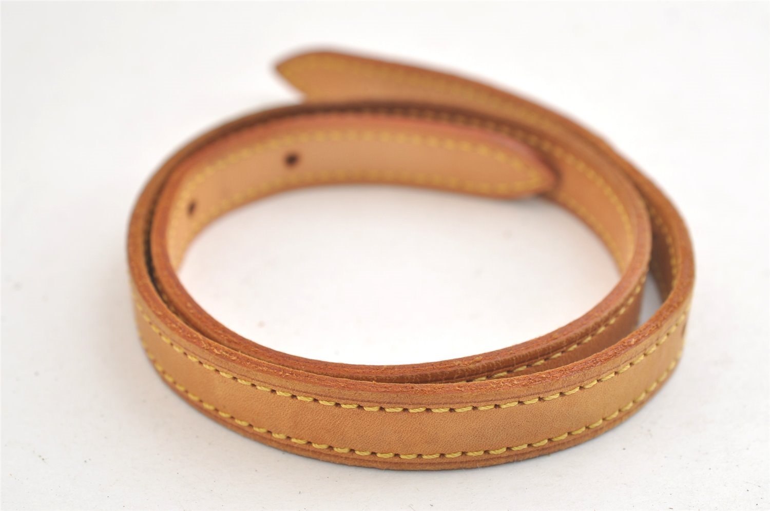 Authentic Louis Vuitton Leather Shoulder Strap For Bucket PM 27.6