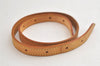 Authentic Louis Vuitton Leather Shoulder Strap For Bucket PM 27.6" Beige 3274K