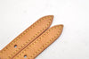 Authentic Louis Vuitton Leather Shoulder Strap For Bucket PM 27.6" Beige 3274K