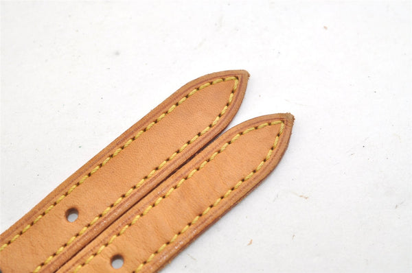 Authentic Louis Vuitton Leather Shoulder Strap For Bucket PM 27.6" Beige 3274K