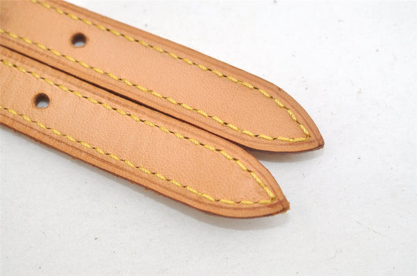 Authentic Louis Vuitton Leather Shoulder Strap For Bucket PM 27.6" Beige 3274K