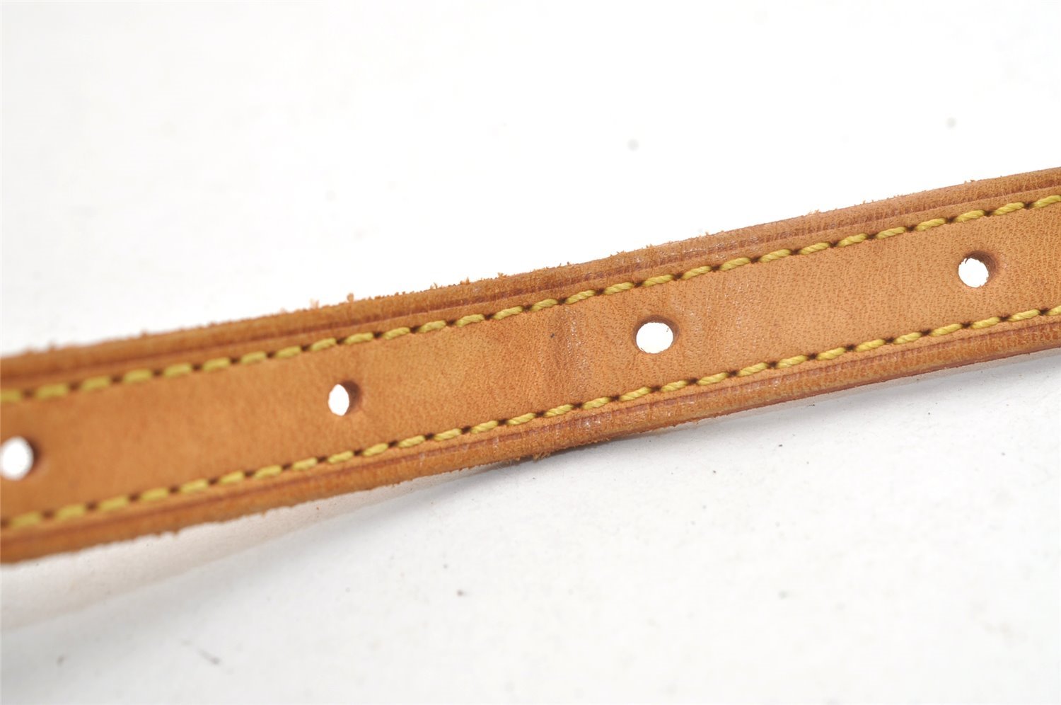 Authentic Louis Vuitton Leather Shoulder Strap For Bucket PM 27.6