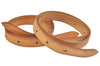 Authentic Louis Vuitton Leather Shoulder Strap For Bucket PM 27.6" Beige 3275K