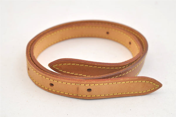 Authentic Louis Vuitton Leather Shoulder Strap For Bucket PM 27.6" Beige 3275K