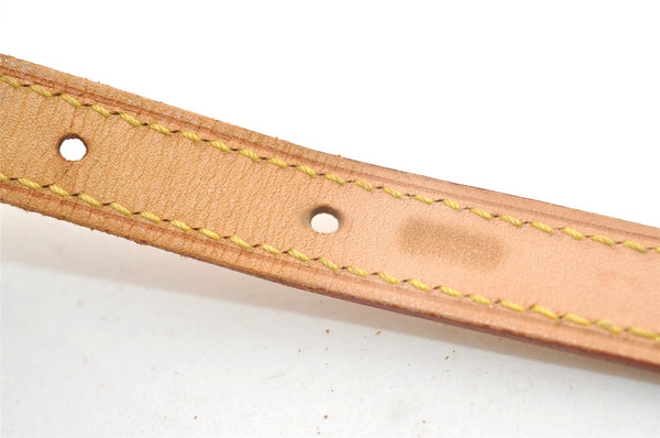 Authentic Louis Vuitton Leather Shoulder Strap For Bucket PM 27.6" Beige 3275K