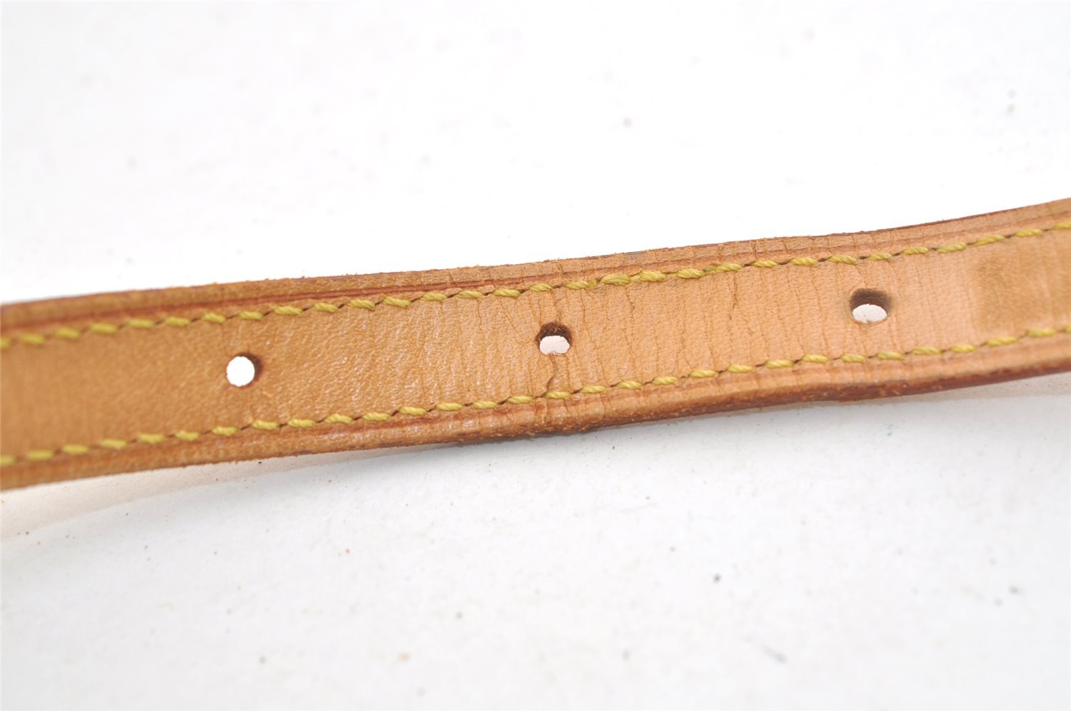 Authentic Louis Vuitton Leather Shoulder Strap For Bucket PM 27.6
