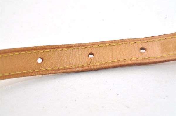 Authentic Louis Vuitton Leather Shoulder Strap For Bucket PM 27.6" Beige 3275K