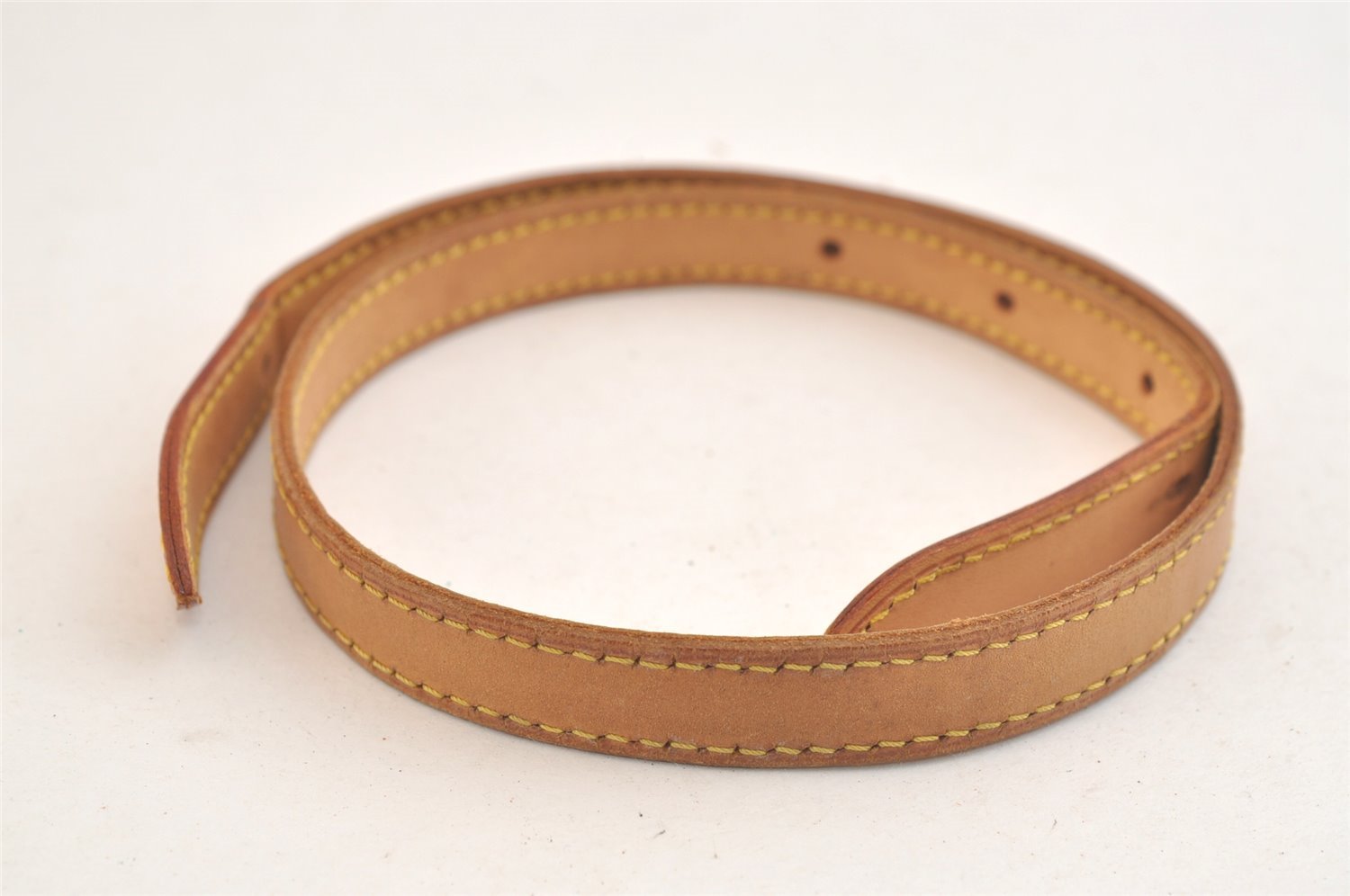 Authentic Louis Vuitton Leather Shoulder Strap For Bucket PM 27.6