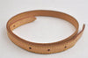 Authentic Louis Vuitton Leather Shoulder Strap For Bucket PM 27.6" Beige 3275K
