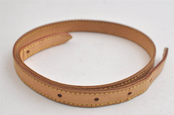 Authentic Louis Vuitton Leather Shoulder Strap For Bucket PM 27.6" Beige 3275K