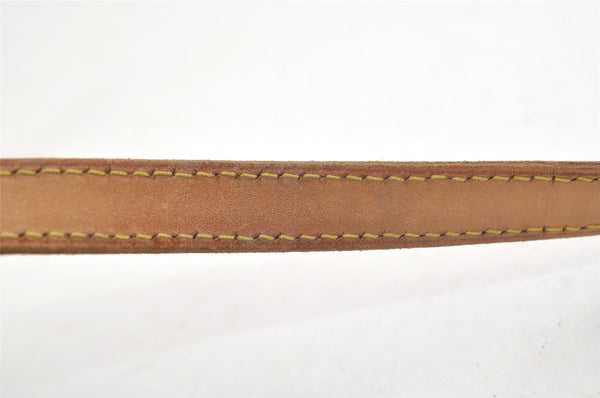 Authentic Louis Vuitton Leather Shoulder Strap For Bucket PM 27.6" Beige 3275K