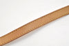 Authentic Louis Vuitton Leather Shoulder Strap For Bucket PM 27.6" Beige 3275K
