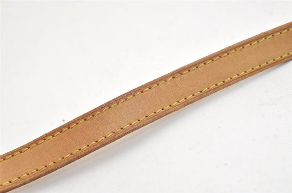 Authentic Louis Vuitton Leather Shoulder Strap For Bucket PM 27.6" Beige 3275K