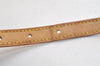 Authentic Louis Vuitton Leather Shoulder Strap For Bucket PM 27.6" Beige 3275K