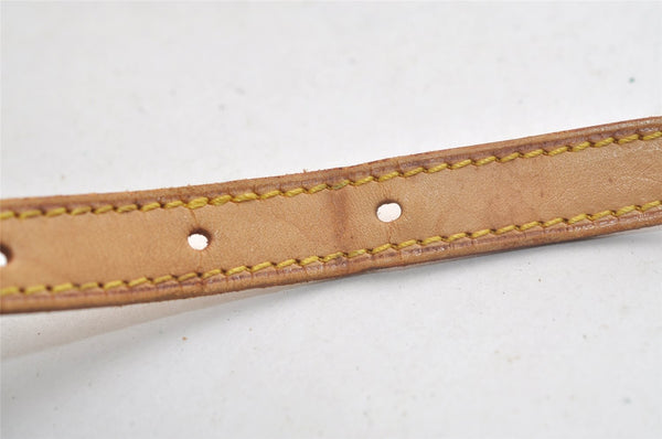 Authentic Louis Vuitton Leather Shoulder Strap For Bucket PM 27.6" Beige 3275K