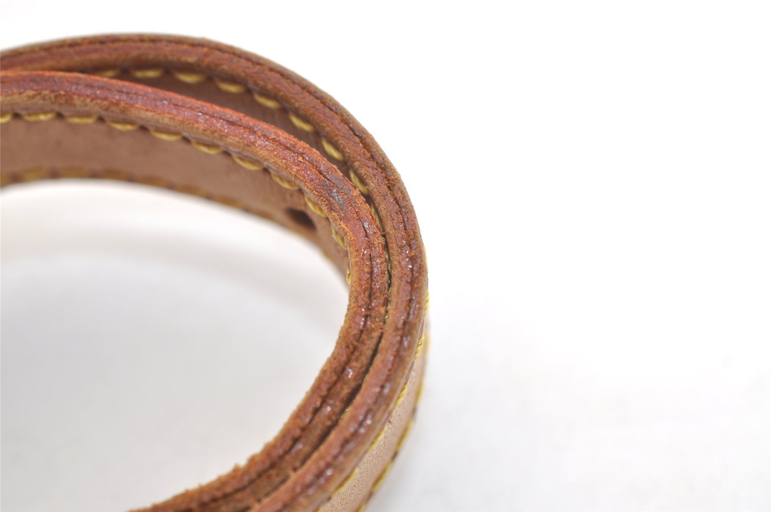 Authentic Louis Vuitton Leather Shoulder Strap For Bucket PM 27.6