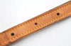 Authentic Louis Vuitton Leather Shoulder Strap Beige 40.7-47.8" LV 3276K