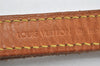 Authentic Louis Vuitton Leather Shoulder Strap Beige 40.7-47.8" LV 3276K