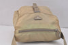 Authentic PRADA Nylon Tessuto Leather Shoulder Cross Body Bag Beige 3277K