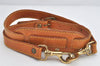 Authentic Louis Vuitton Leather Shoulder Strap Beige 38-42.9" LV 3278K