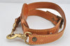 Authentic Louis Vuitton Leather Shoulder Strap Beige 38-42.9" LV 3278K