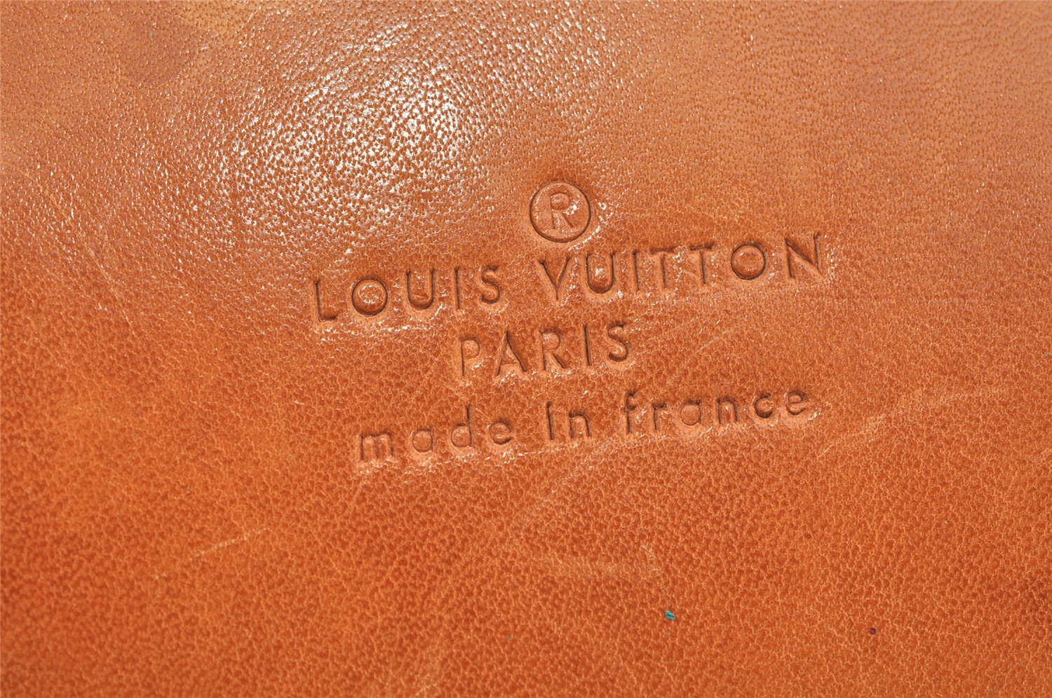 Authentic Louis Vuitton Leather Shoulder Strap Beige 38-42.9