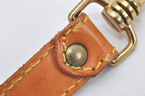 Authentic Louis Vuitton Leather Shoulder Strap Beige 38-42.9" LV 3278K