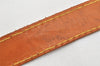 Authentic Louis Vuitton Leather Shoulder Strap Beige 38-42.9" LV 3278K