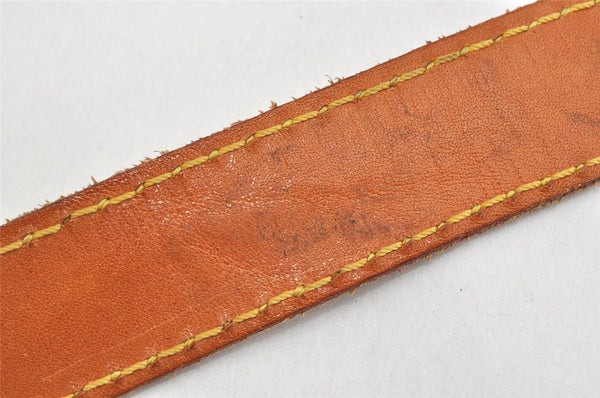Authentic Louis Vuitton Leather Shoulder Strap Beige 38-42.9" LV 3278K