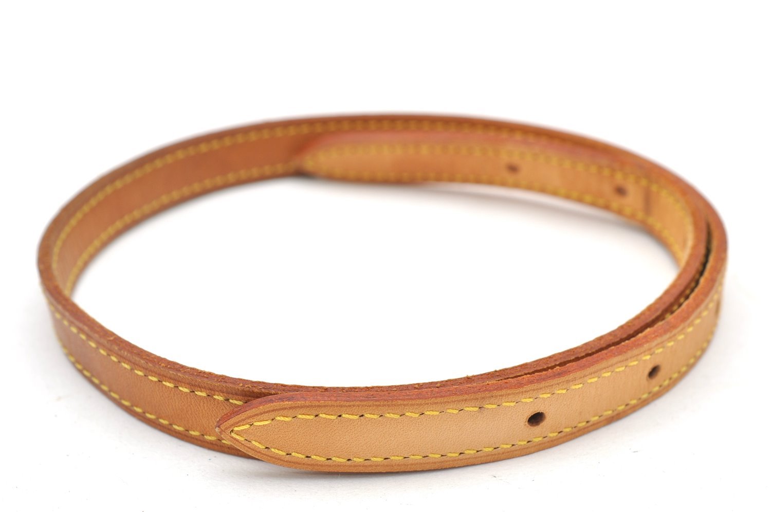 Authentic Louis Vuitton Leather Shoulder Strap For Bucket PM 27.6