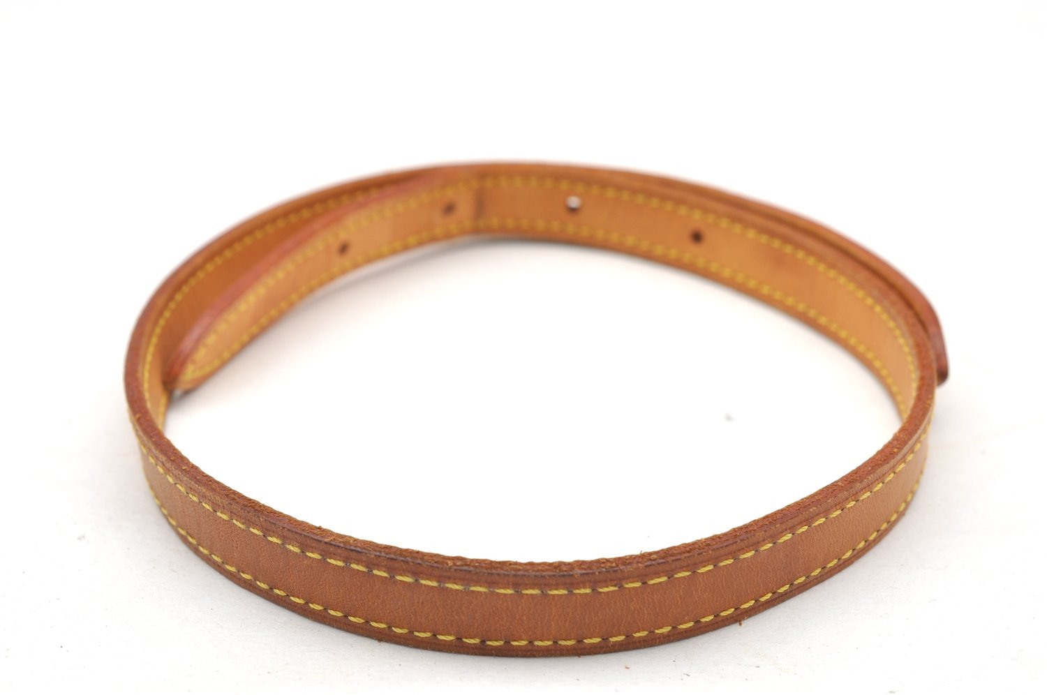 Authentic Louis Vuitton Leather Shoulder Strap For Bucket PM 27.6