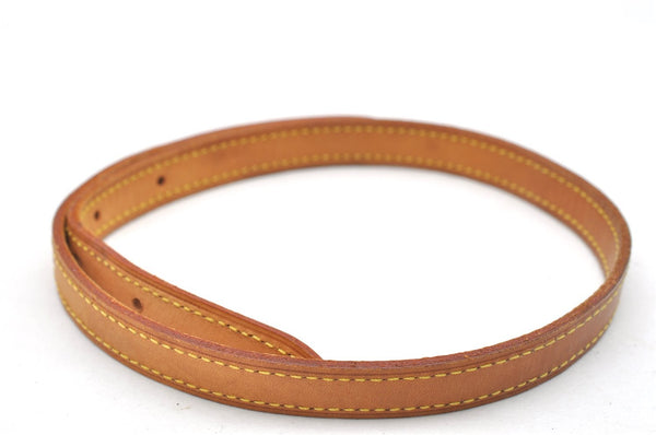Authentic Louis Vuitton Leather Shoulder Strap For Bucket PM 27.6" Beige 3279K