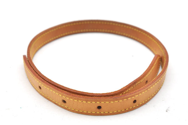 Authentic Louis Vuitton Leather Shoulder Strap For Bucket PM 27.6" Beige 3279K